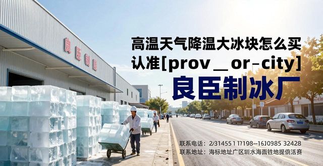 高温天气降温大冰块怎么买 认准邯郸良臣制冰厂