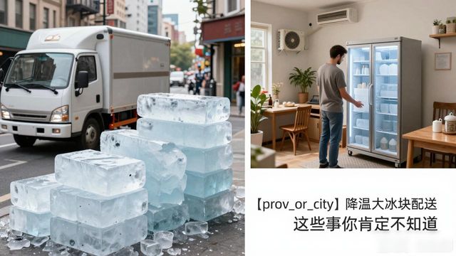 邯郸降温大冰块配送 这些事你肯定不知道